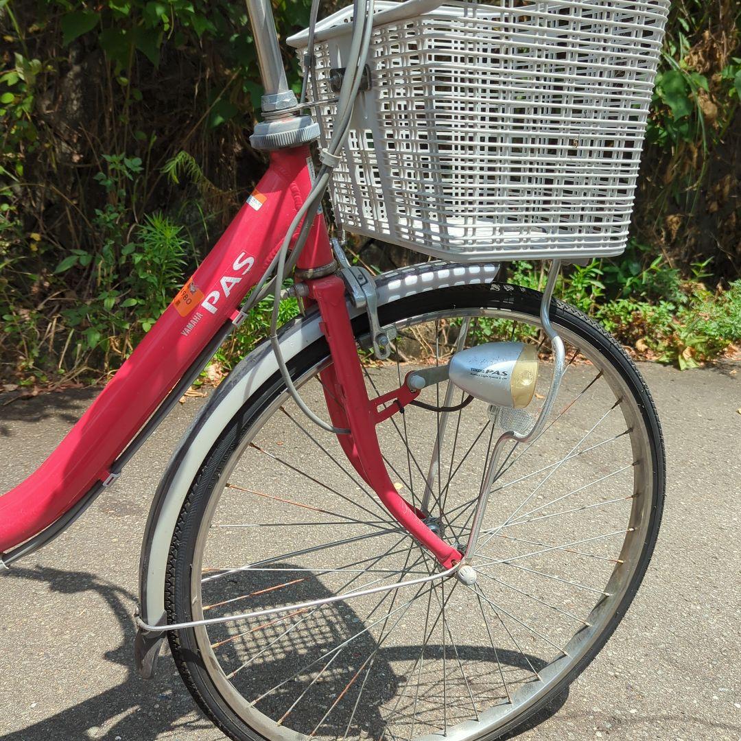 ヤマハPAS　電動アシスト自転車　バッテリー残量たっぷり　パンク修理込み価格