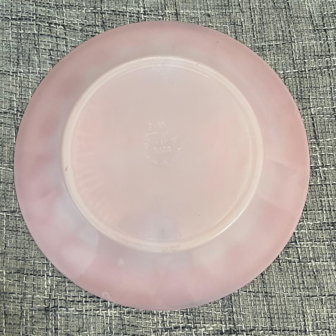 美色 ファイヤーキング ローザイト サラダプレート ピンク