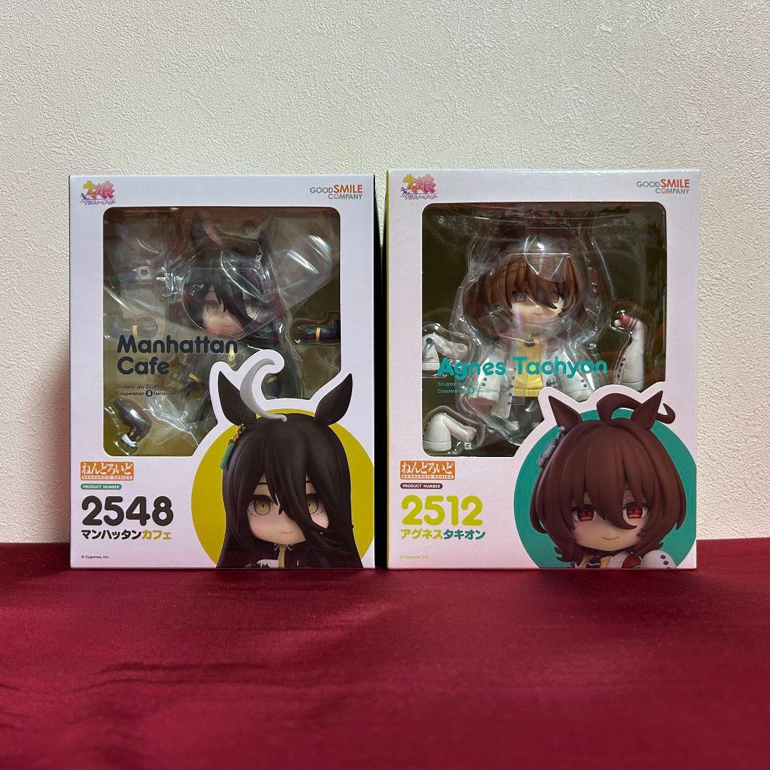 ウマ娘　ねんどろいど　アグネスタキオン マンハッタンカフェ【未開封】