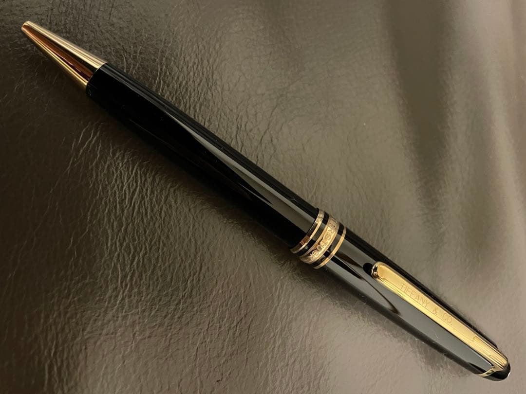 ‼️激レア‼️ティファニー ‼️モンブラン164 ボールペン‼️美品‼️収納袋付属‼️