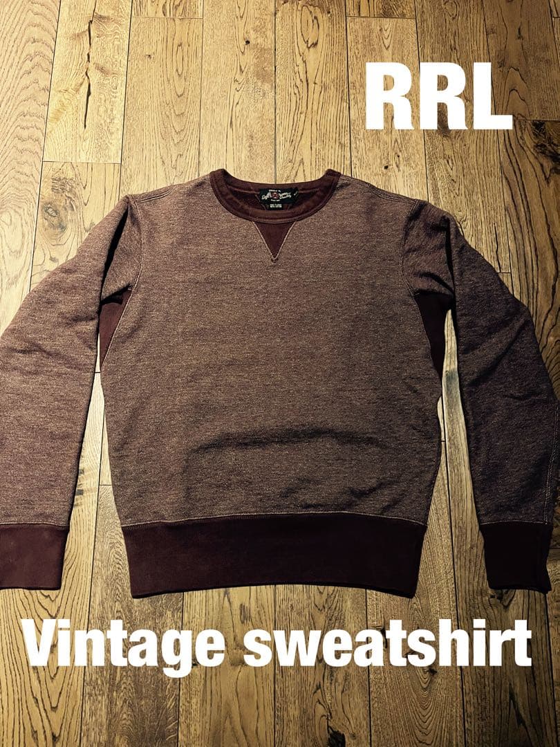 ろ*ん様 RRL ヴィンテージ　コットン　スウェット