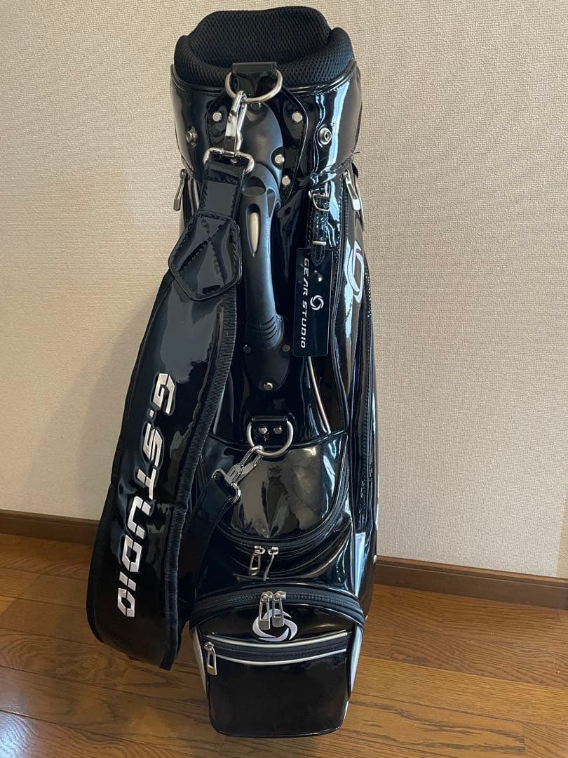 キャディーバッグ GEAR STUDIO 共和ゴルフ　エナメル　6分割