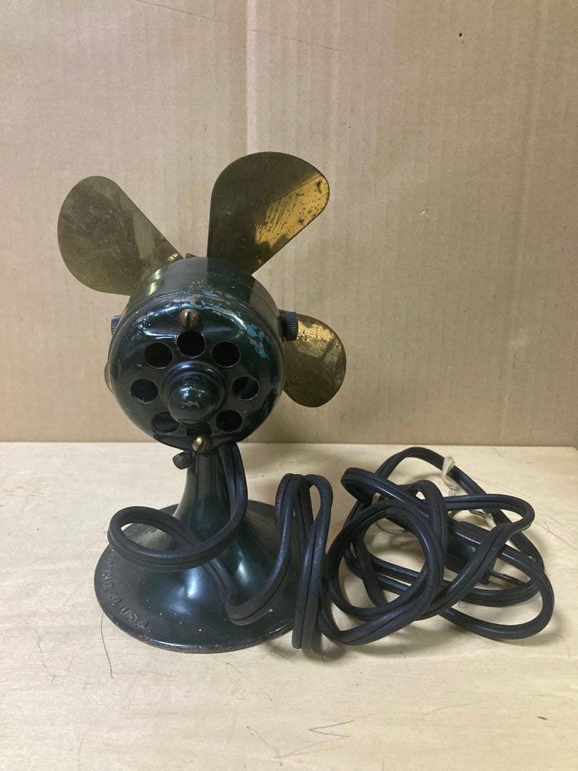 アンティーク デスクファン ジェネラルエレクトリック　GE 古い扇風機　アメリカ