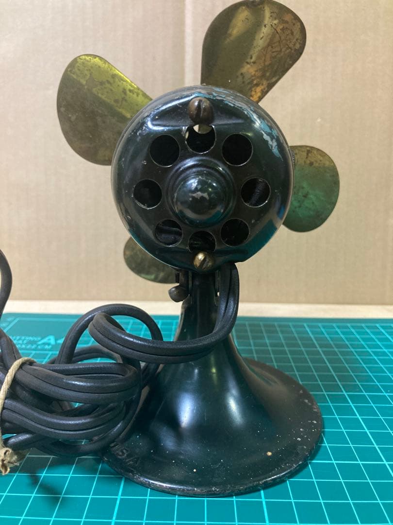 アンティーク デスクファン ジェネラルエレクトリック　GE 古い扇風機　アメリカ