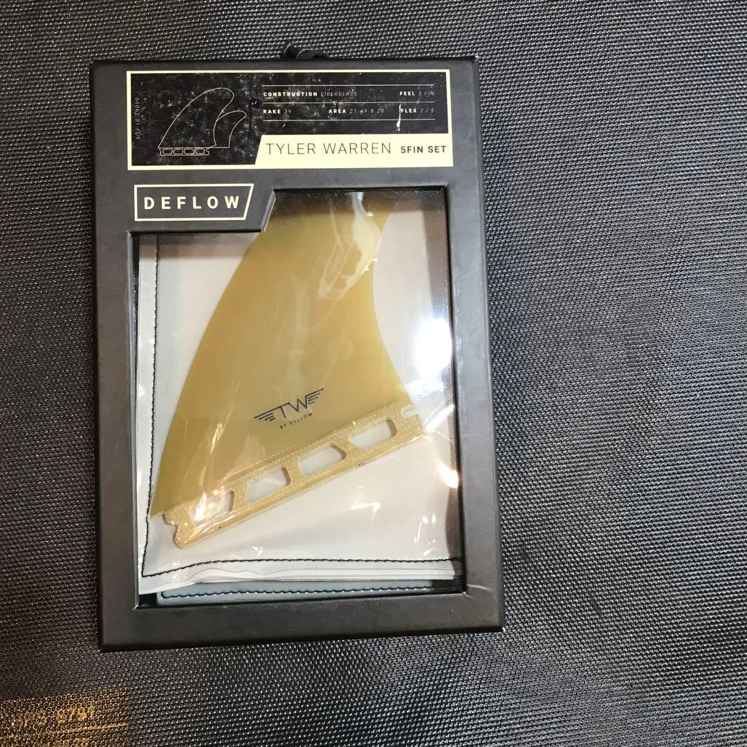 DEFLOW TW 5 FIN SETデフロー　5フィン　箱なし