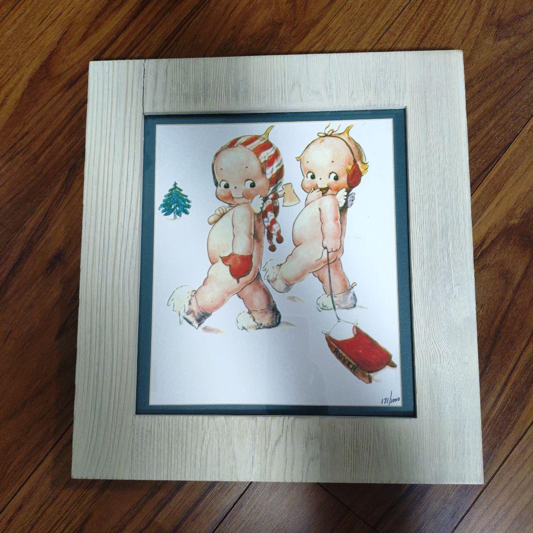 ローズ・オニールキューピー アート作品 シリアルナンバー入り171/1000