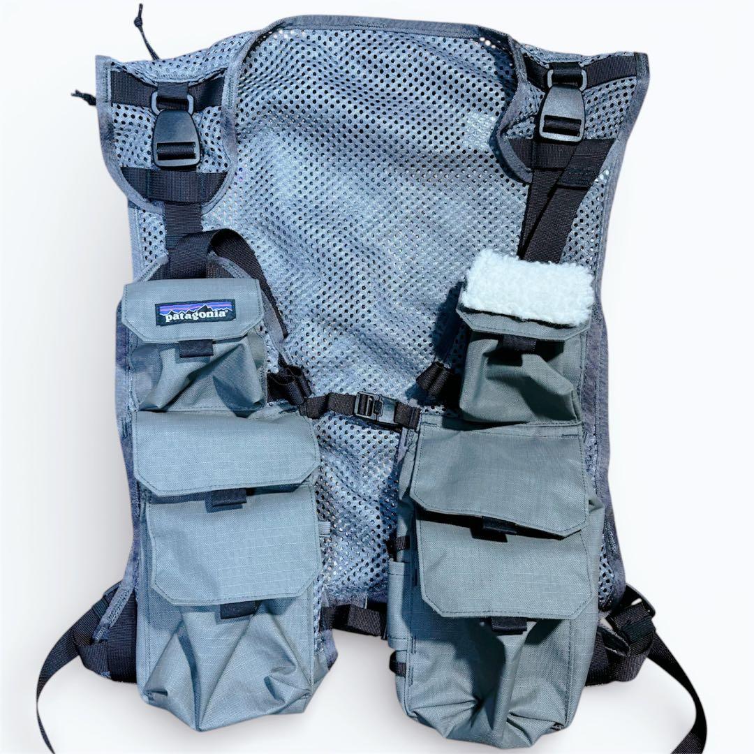 【美品】パタゴニア ステルス・コンバーティブル・ベスト グレー