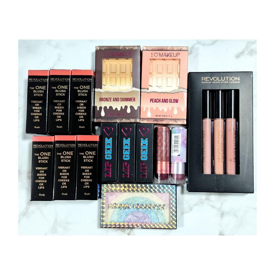 メイクアップレボリューション　まとめ売り　チーク　リップ　ハイライト