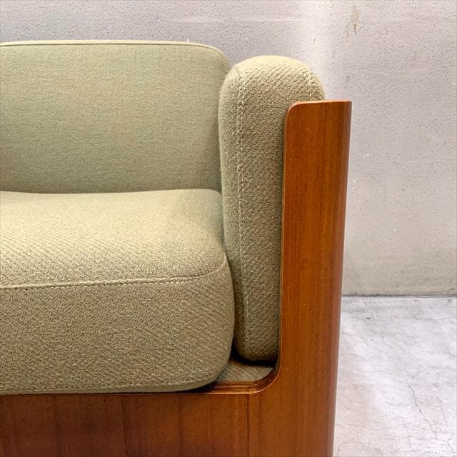 天童木工のHacoヴィンテージチークイージーチェア①