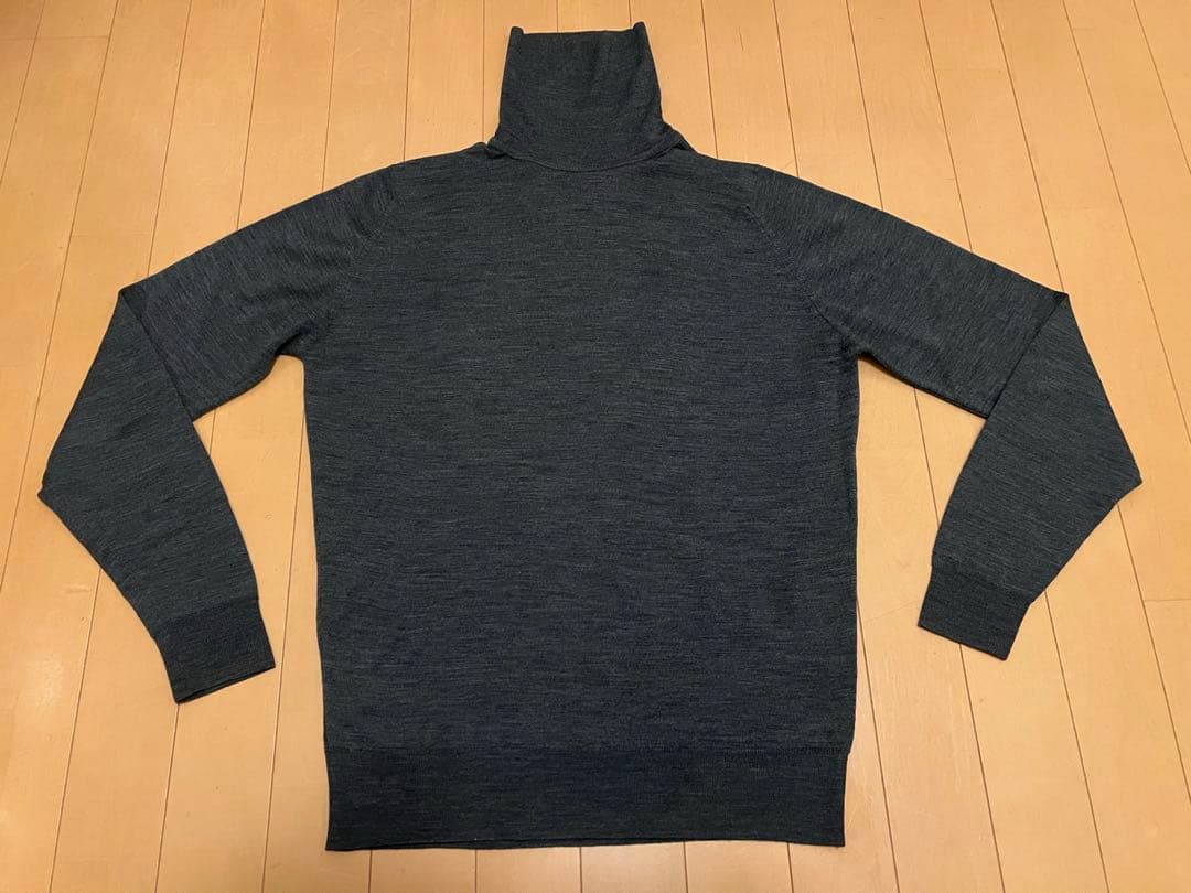 Tokitokita John Smedley タートルネック ウールM