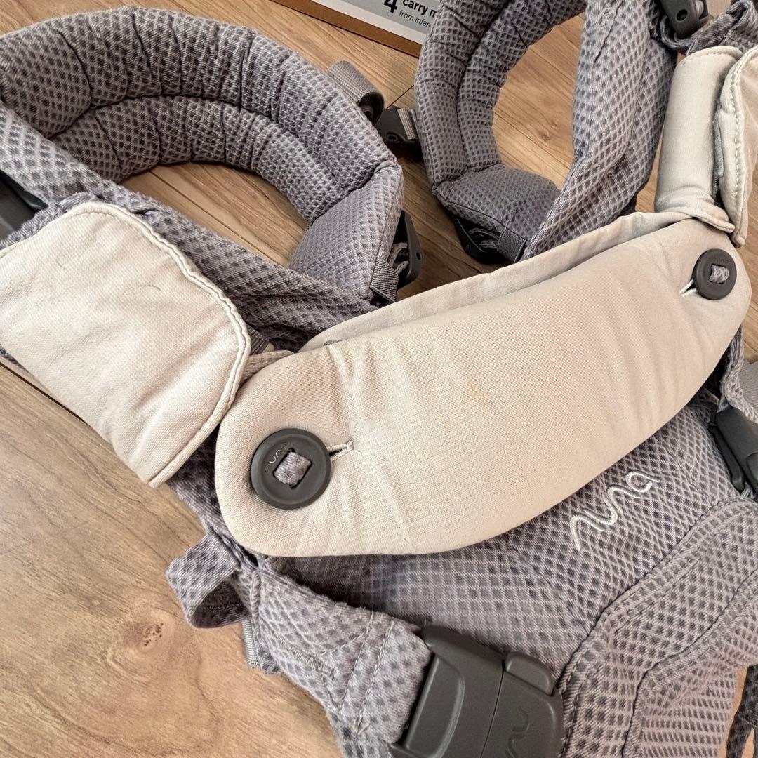【再出品】NUNA cudl clik 抱っこ紐 グレー