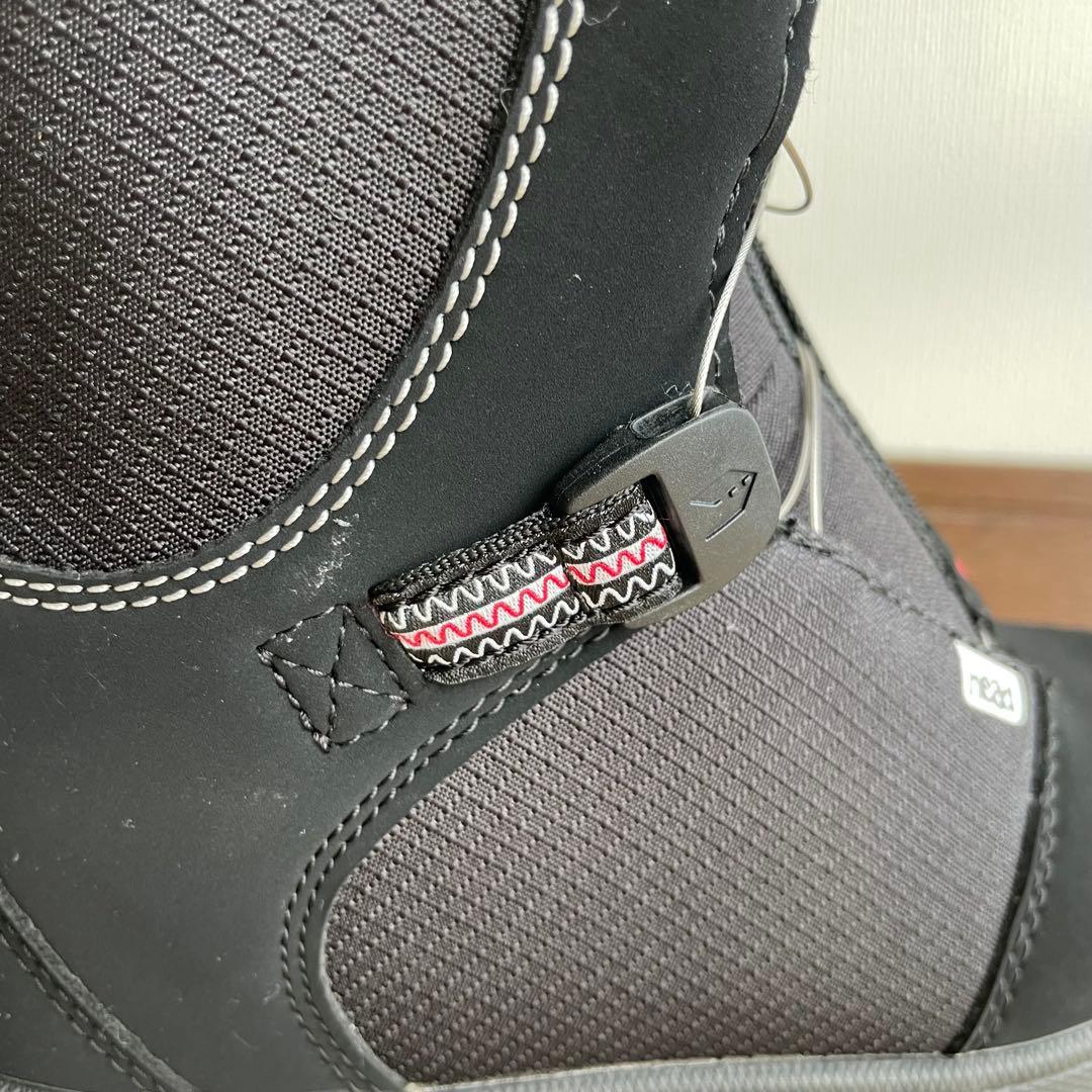 head 子ども用スノーボードブーツ ブラック　BOA 20.5-21.5