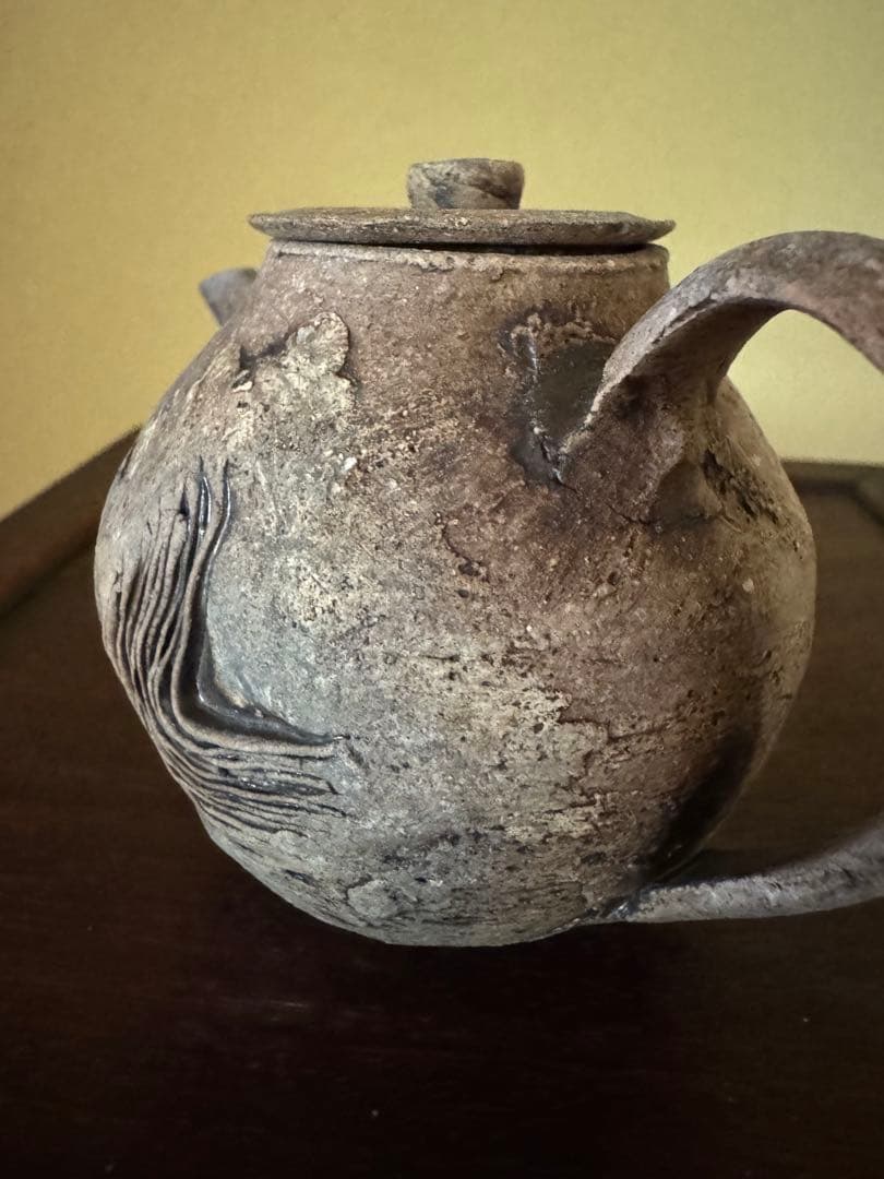 泉田之也　積層茶壺　現代作家