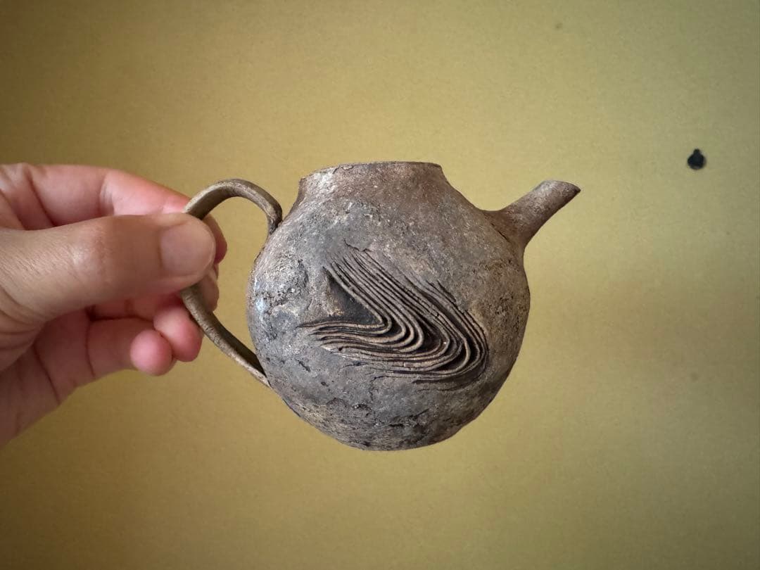 泉田之也　積層茶壺　現代作家