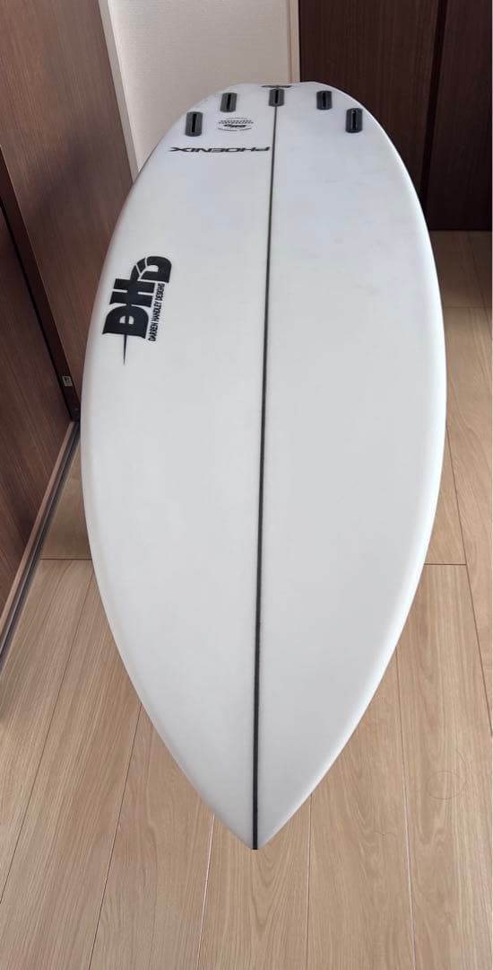 DHD フェニックス スワロー 5'8\" 31.5Lサーフボード　新古品
