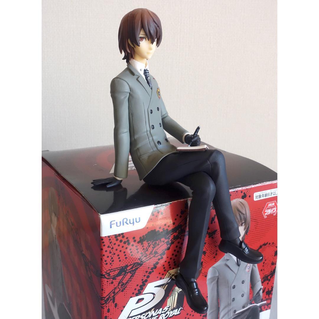 未使用 ペルソナ5 ジョーカー 明智吾郎 ぬーどるストッパー フィギュアセット
