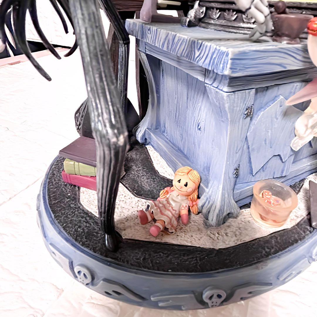 ディズニー　ナイトメアビフォアクリスマス　スノードーム　オブジェ