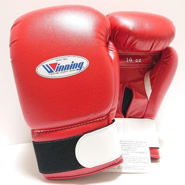 winning ウイニング ボクシンググローブ 14oz 赤 JABF-14