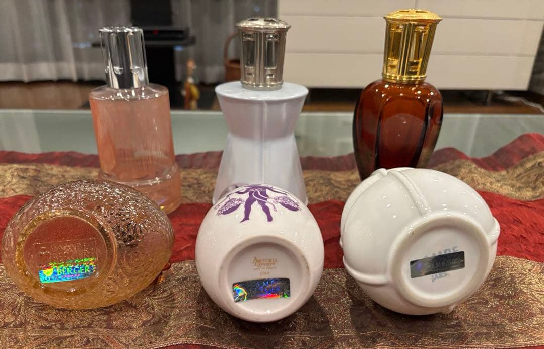 お得　ランプベルジェ　オイルランプ　おまとめ6個セット