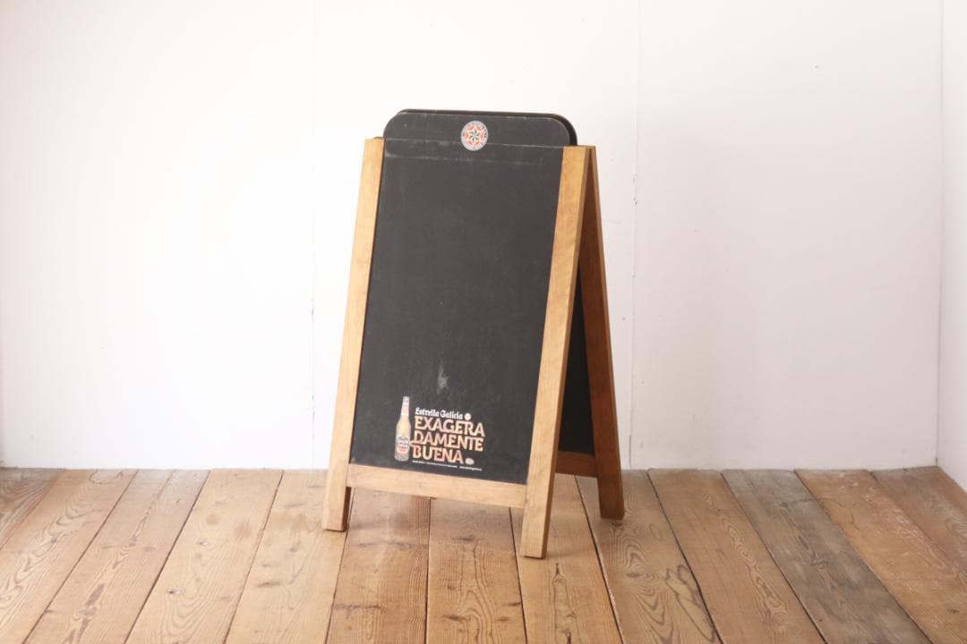 ヴィンテージ スタンド 立て看板 メニューボード エストレーリャ・ガリシア
