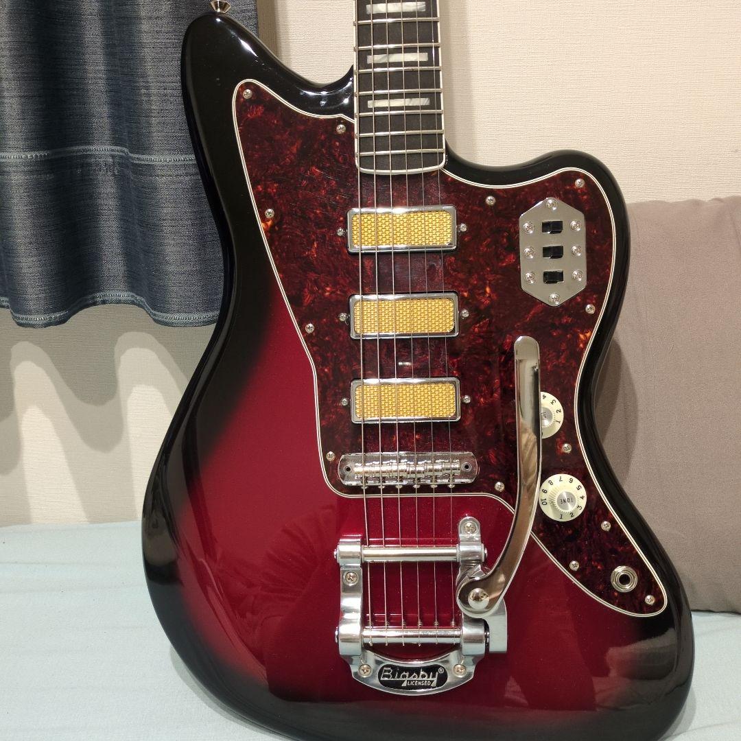 最終価格送料無料Fender Jazzmaster 　GOLD　FOIL