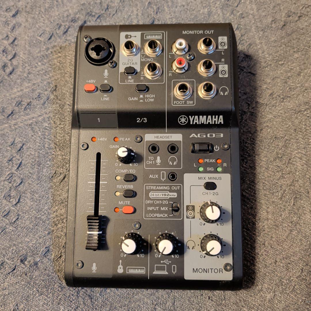 YAMAHA AG03MK2 B ブラック