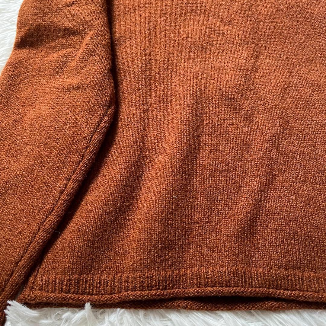 マーガレットハウエル✨ロールネック ニット セーター ブラウン M ユニセックス