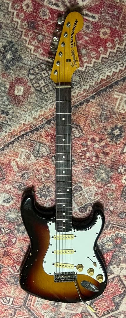 Fender by Squier JVシリアル 1982年製　ストラキャスター