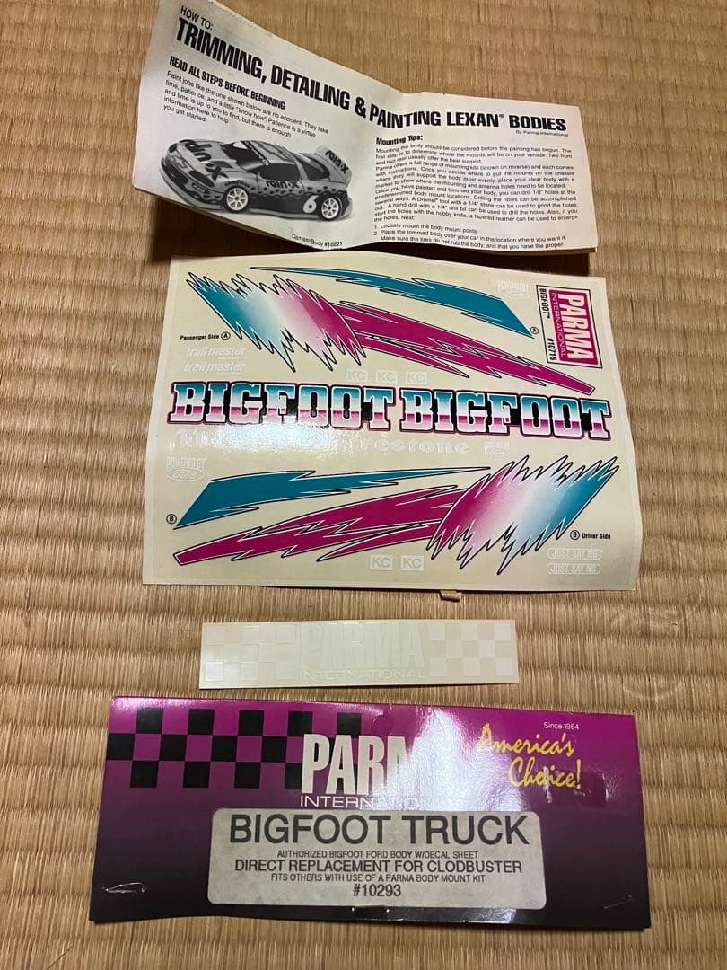 PARMA BIGFOOT ボディ モンスタートラック