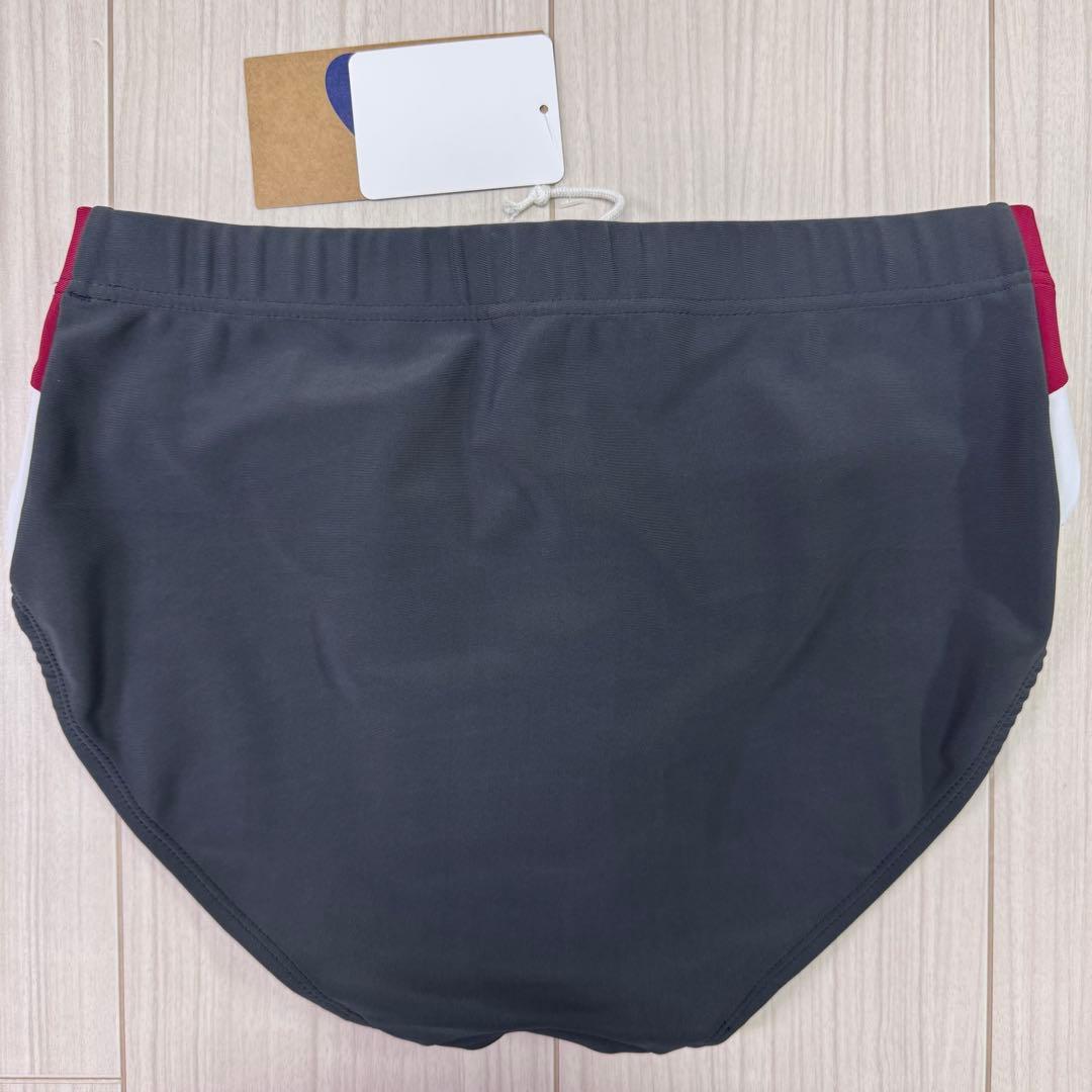 アシックス　女子陸上ユニフォーム上下　3XL　エンジ×ダークグレー×ホワイト