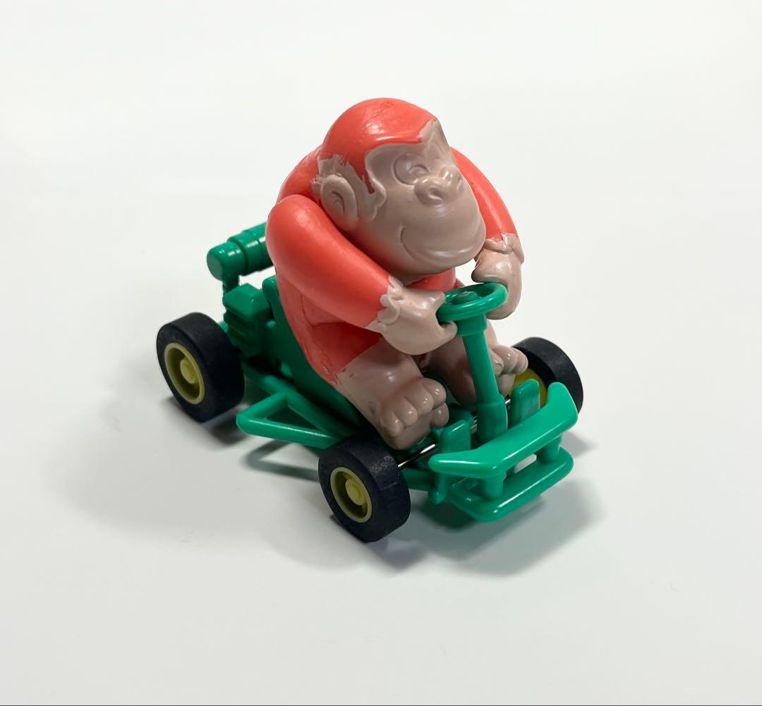 マリオカート　フィギュア　塩ビ　プルバック　マリオ　レトロ