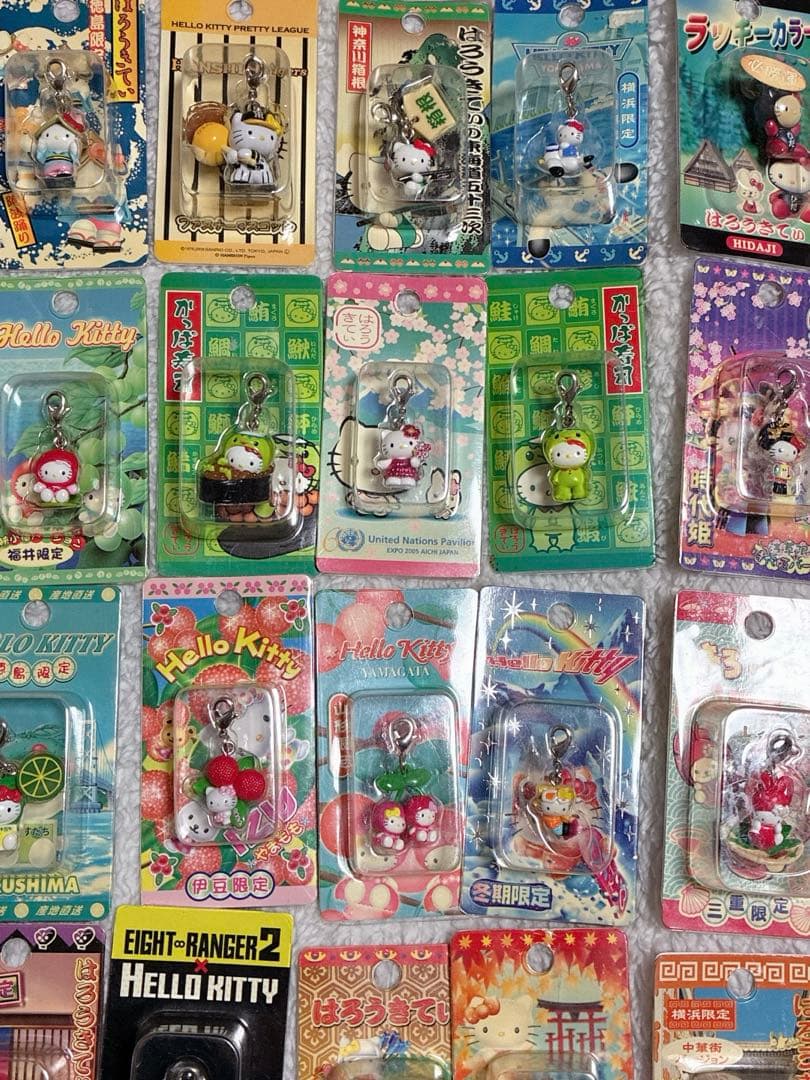 【希少】ご当地キティファスナーマスコットまとめ売り　根付ストラップ　他