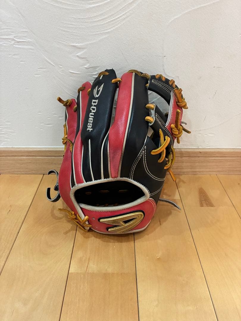 ディークエスト　D-Quest　オーダーモデル　軟式内野手用　迷彩カラー　日本製