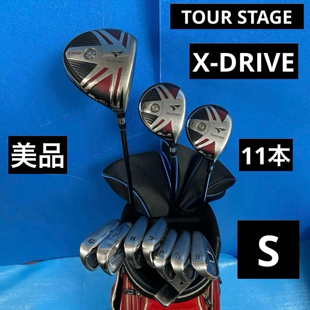 TOUR STAGE GOLFフルセットキャディーバッグ付き値下げ中！