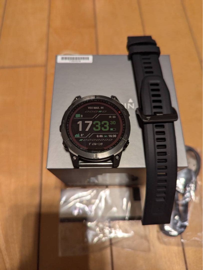 ガーミン fēnix 7 Sapphire Dual Power コーティング済