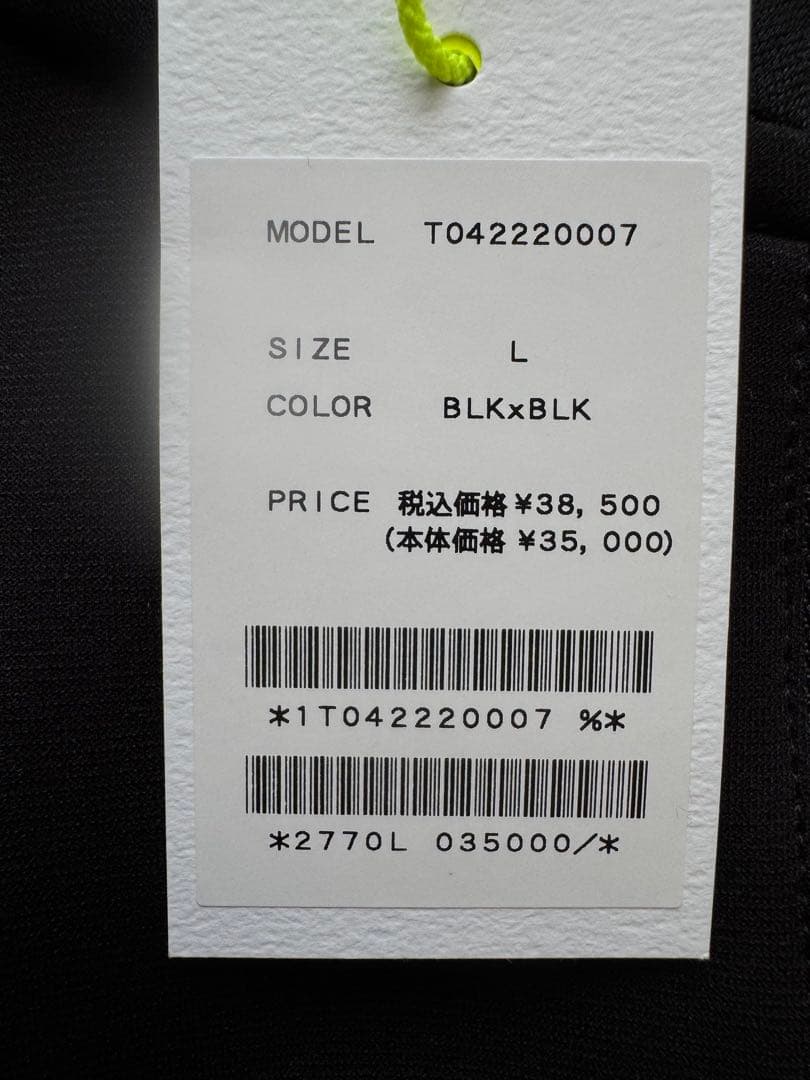 新品未使用　TFW49 パーカー　フーディー　サイズL