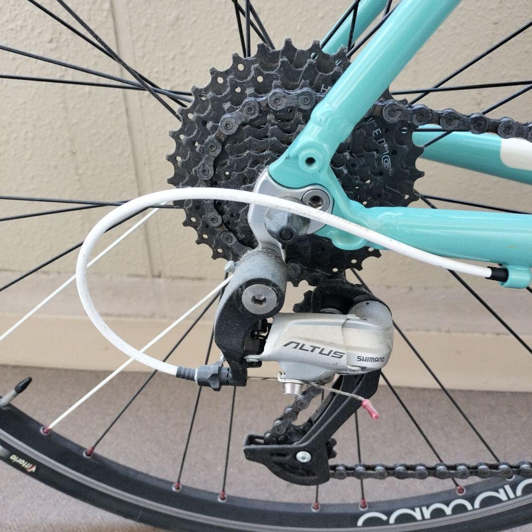 タコ【発送可】室内保管　ビアンキ クロスバイク カメレオンテ２