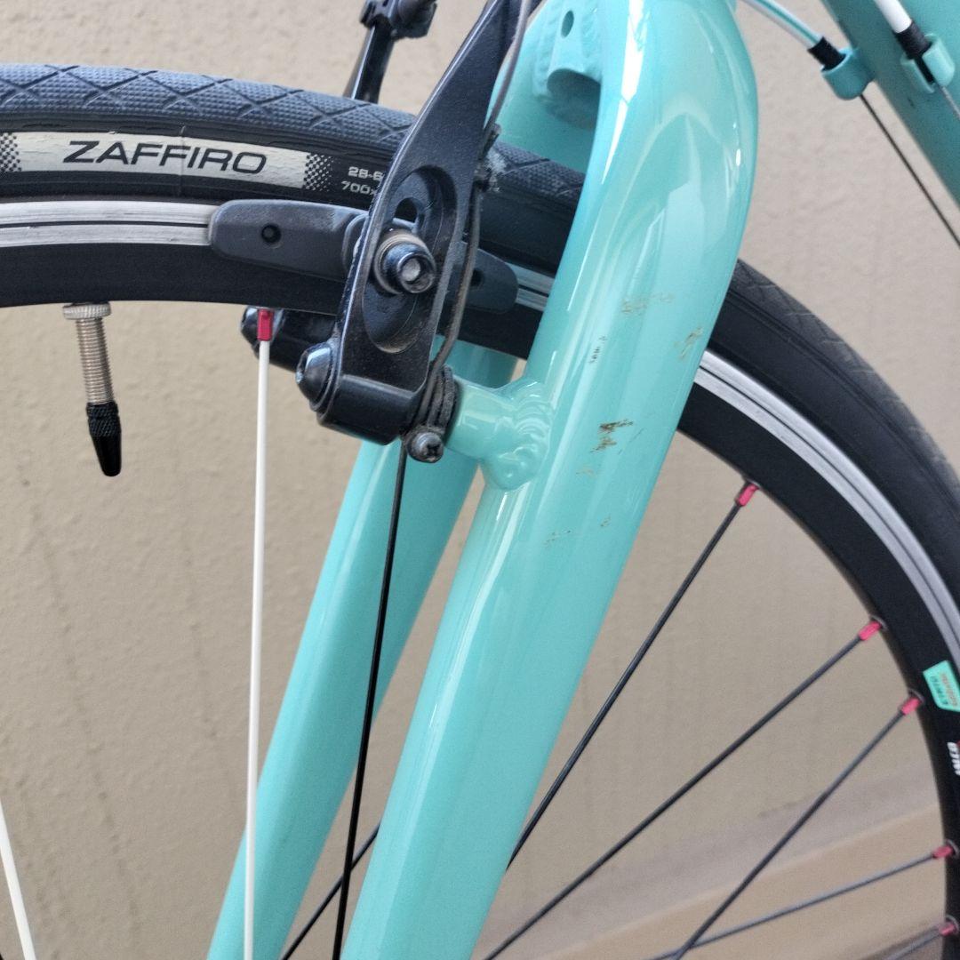 タコ【発送可】室内保管　ビアンキ クロスバイク カメレオンテ２