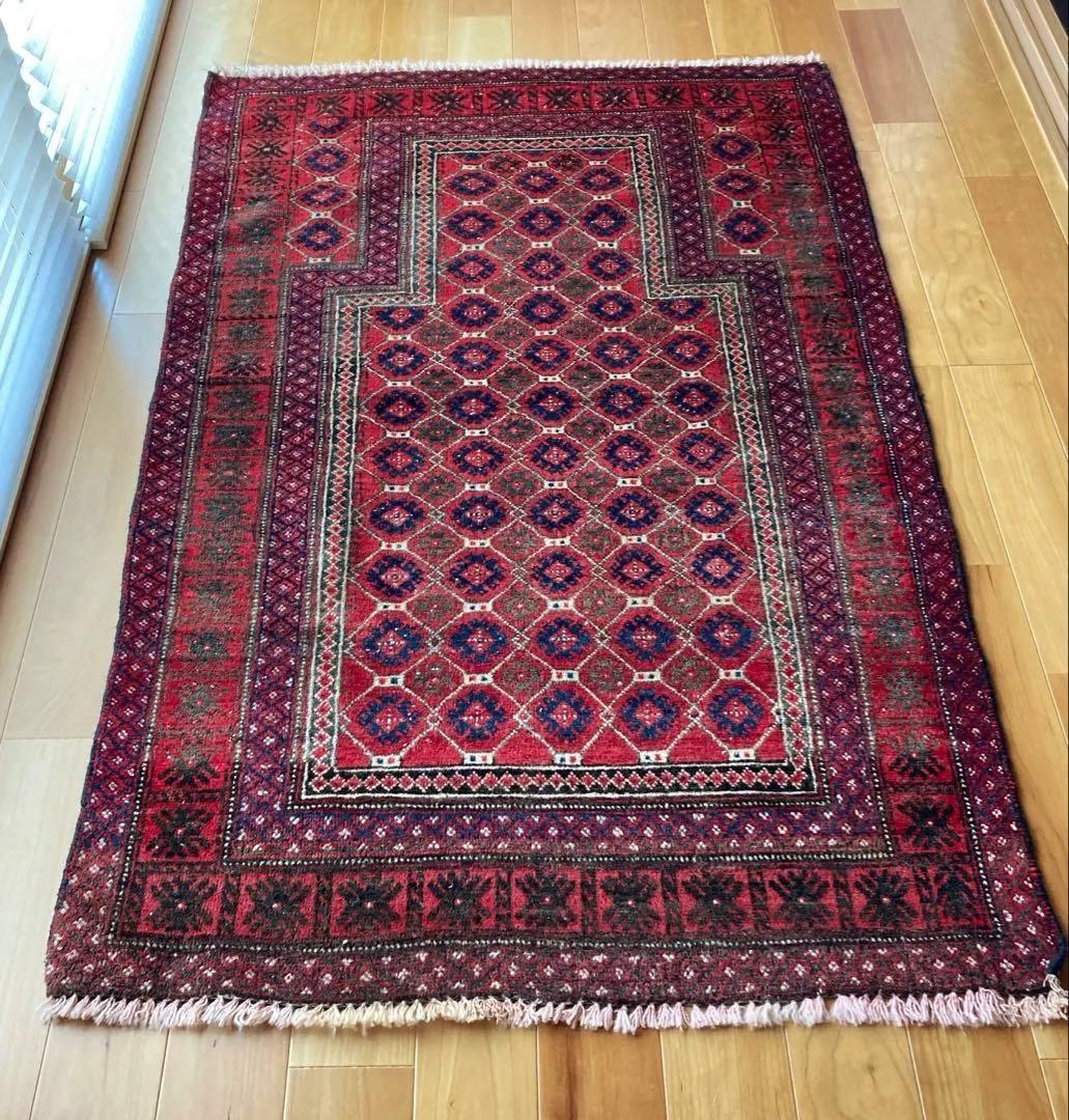 ヴィンテージラグ　トライバルラグ　プレイヤーラグ