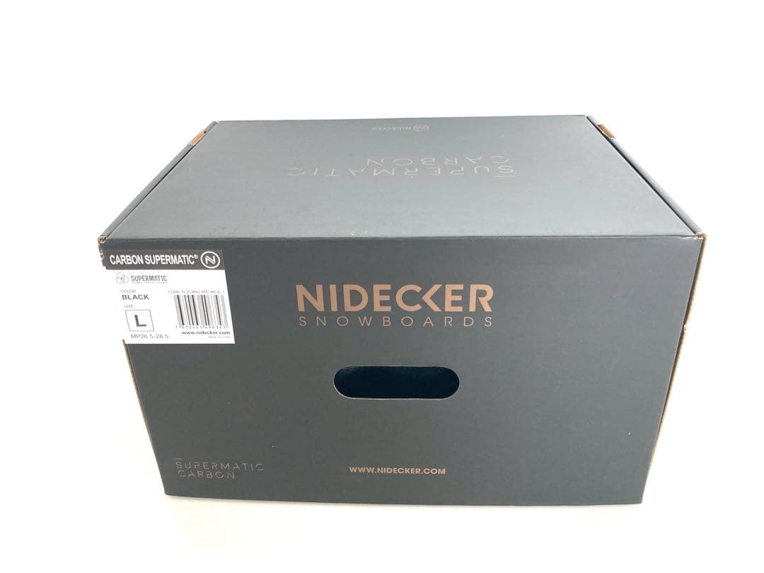 24-25モデルNIDECKER SUPERMATICカーボン Lサイズ