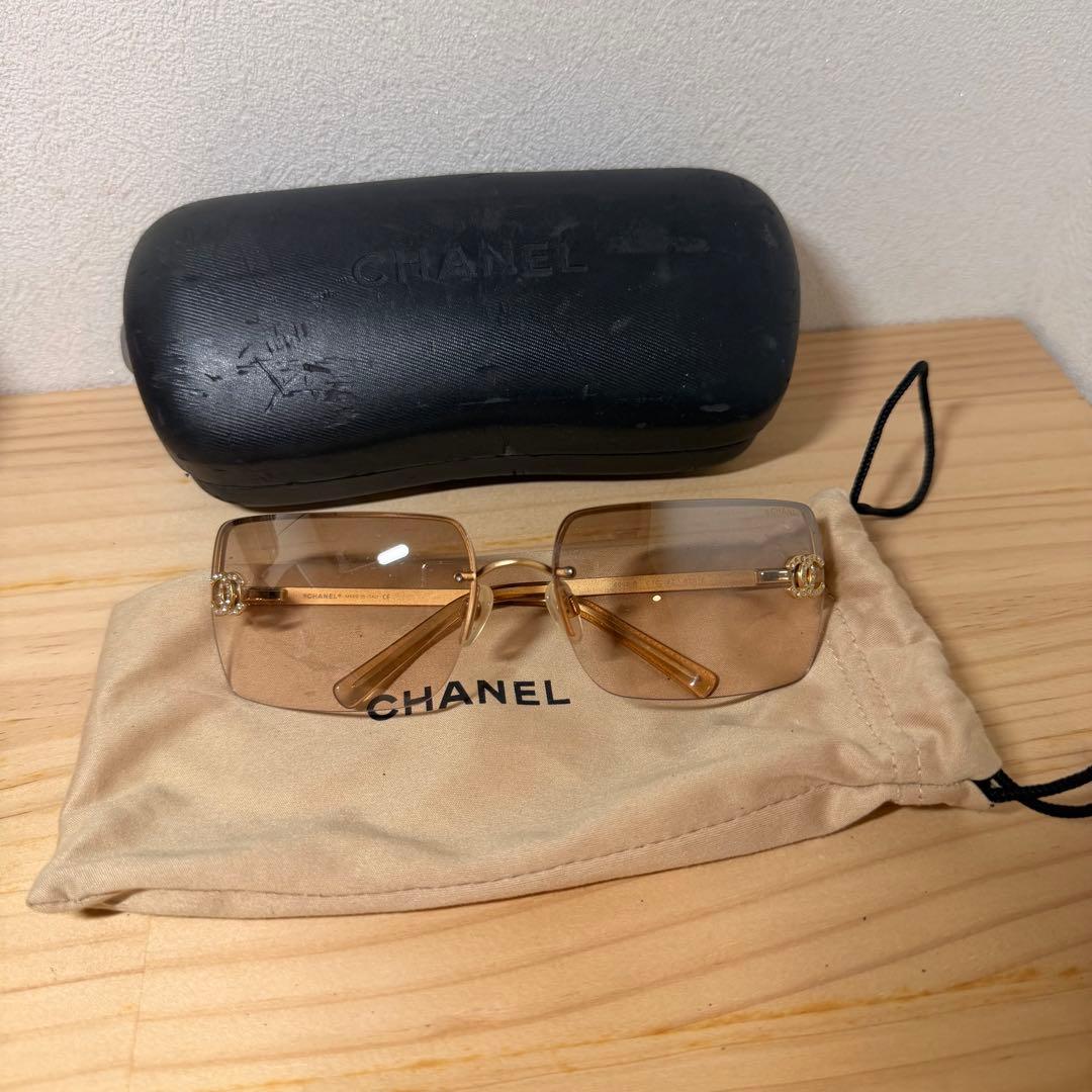 SK/11.15/30 ▶︎CHANEL サングラス　4092-B ゴールド