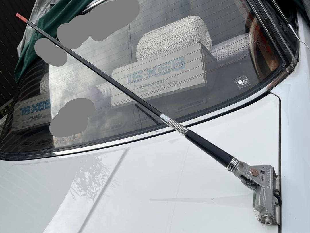 当時物希少 GX71にて使用 無線アンテナ ヤ◯ザアンテナ パーソナルアンテナ