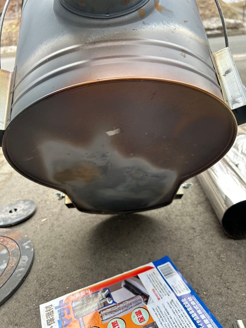 本間製作所　薪ストーブ APS-52 セット+追加部材＋幕避け等