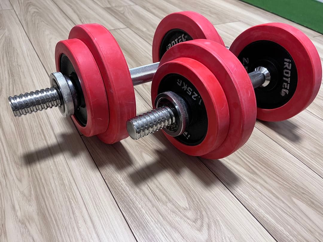 アイロテックラバーダンベル20kg