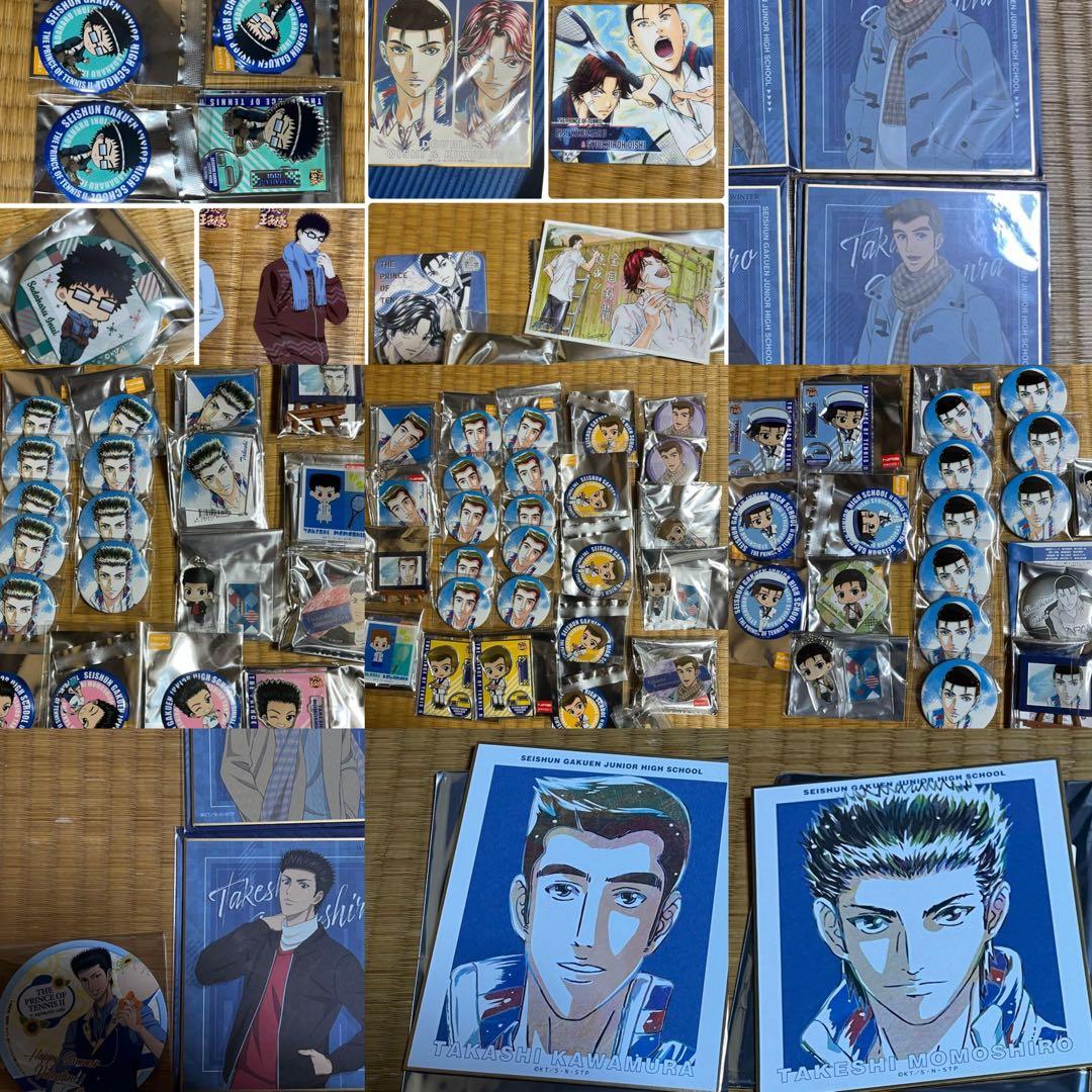 【計60点⤴︎︎︎】河村たかし 桃城武 菊丸英二 乾貞治大石秀一郎 缶バッジ アクキー