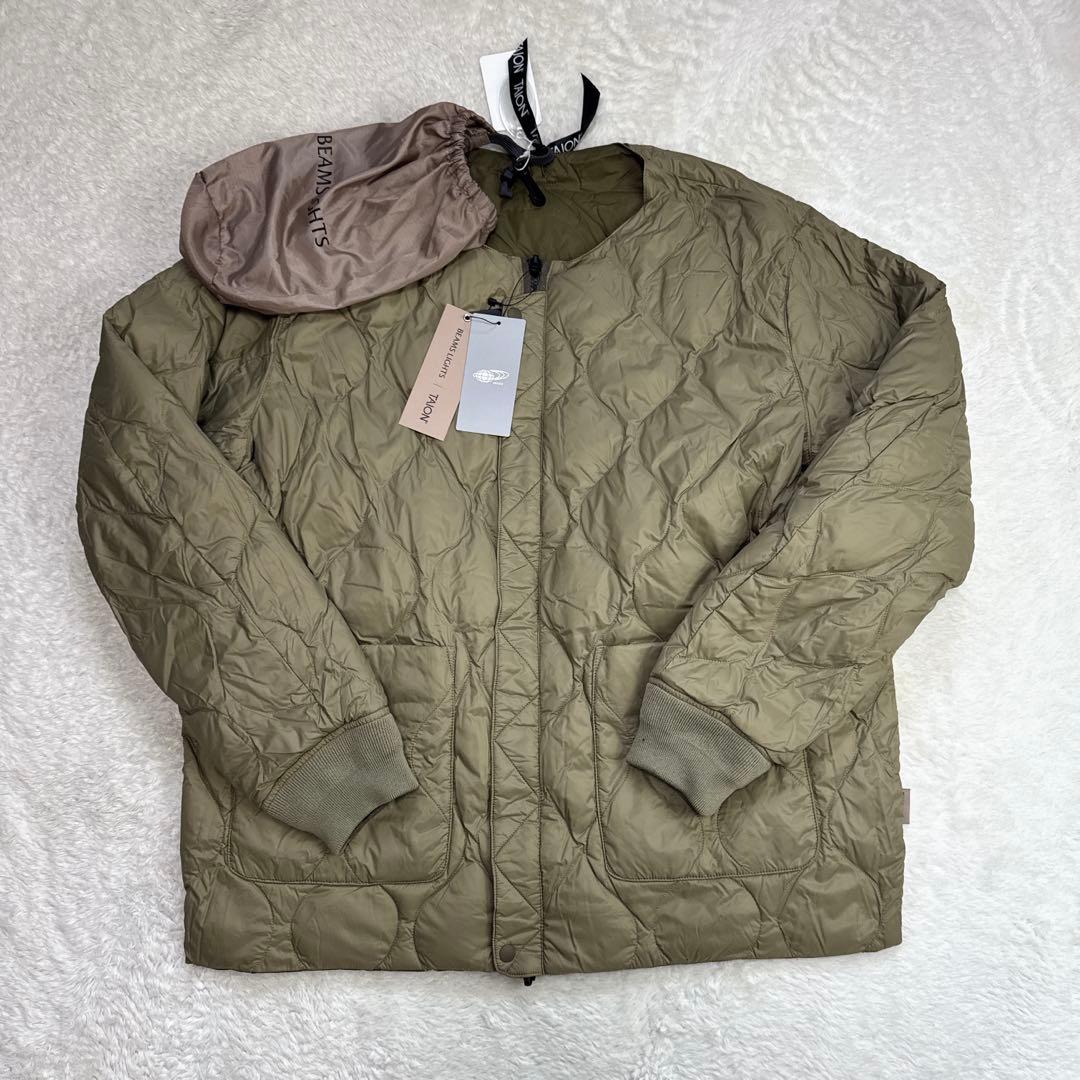 タグ付き【未使用品】TAION 別注 ミリタリー リバーシブル インナーダウン