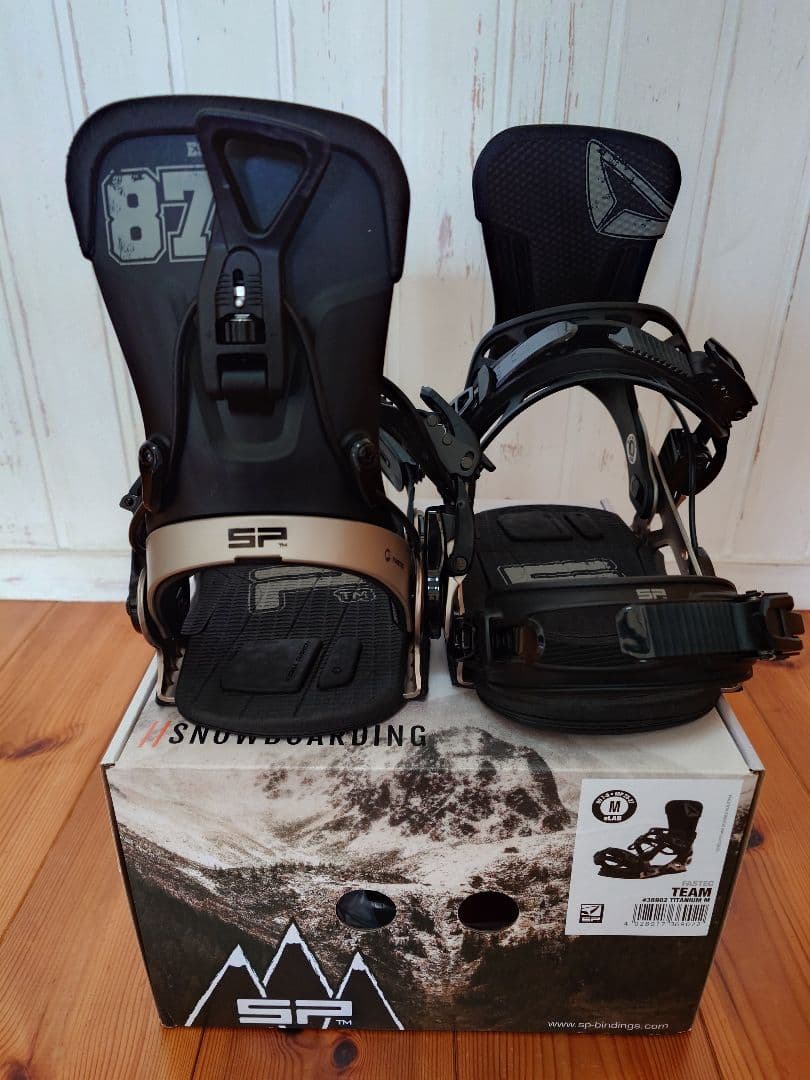 SP TEAM スノーボード ビンディング Mサイズ