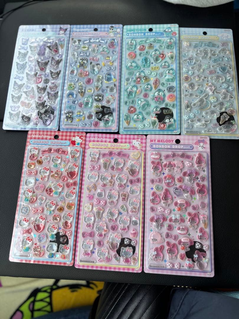サンリオ第二弾 ノーマル 7種セット ボンボンドロップシール