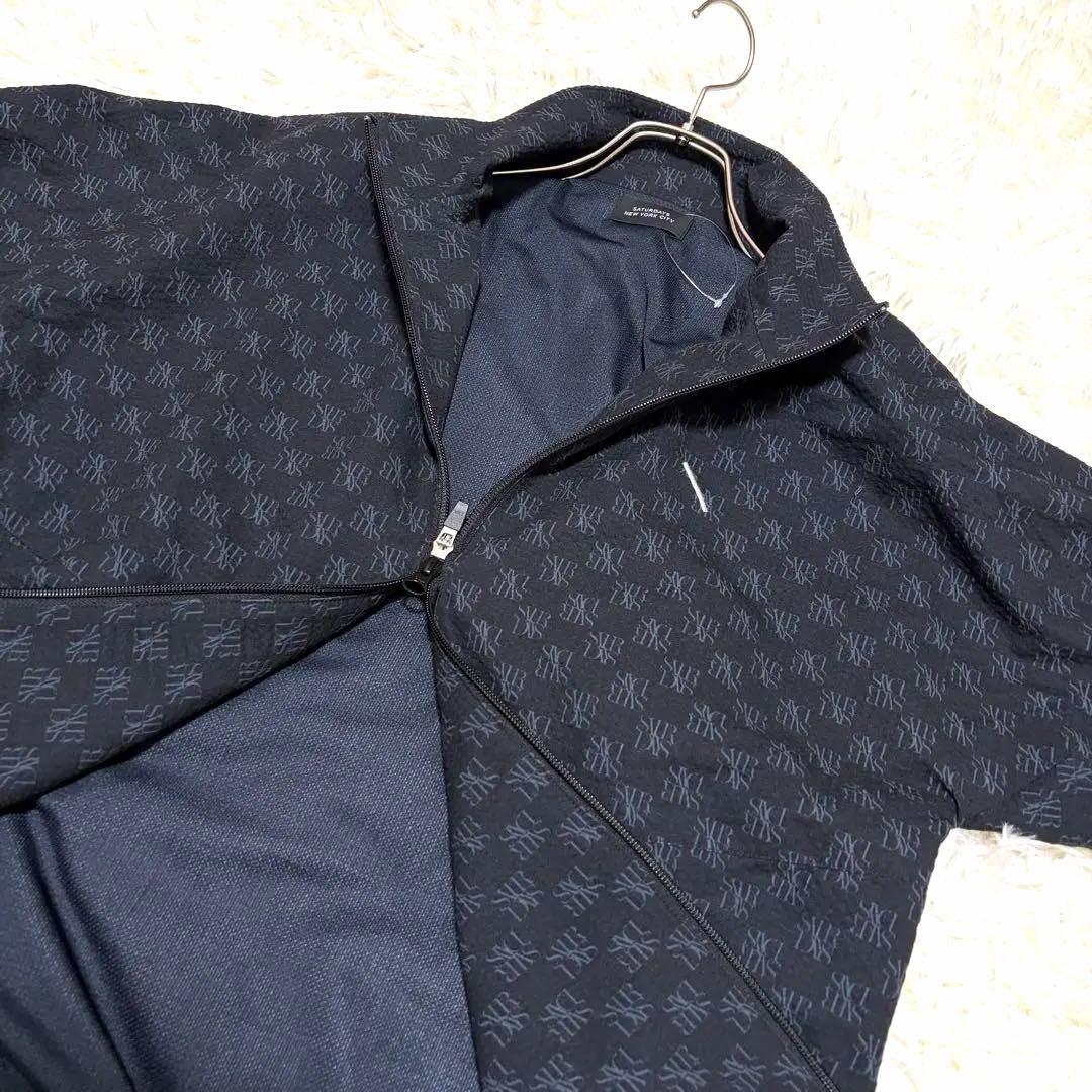 SATURDAYS SURF NYC ゴルフ シアサッカージャケット ブルゾン
