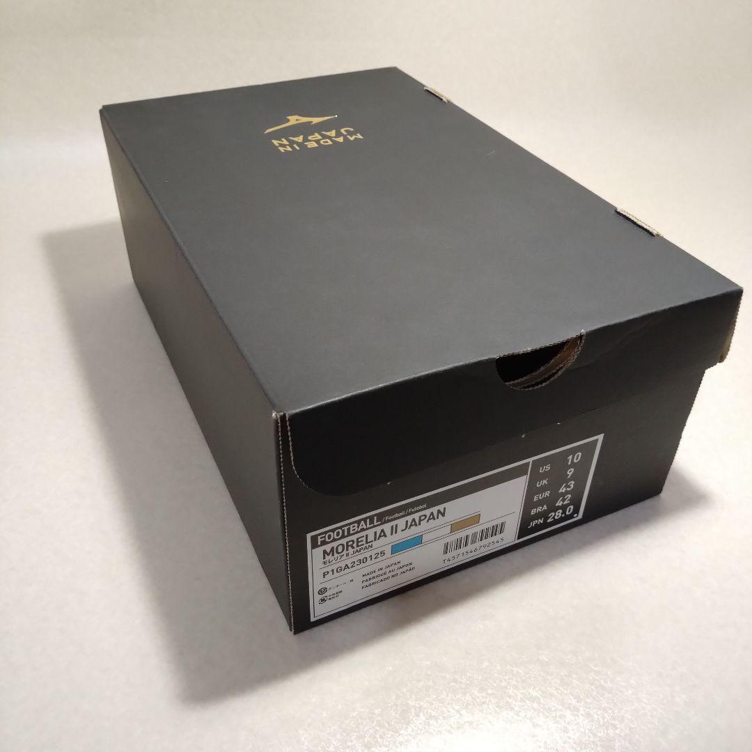 ミズノ モレリア2 JAPAN 28.0cm AZURE BLUE カタール